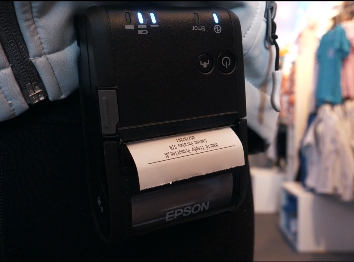 PowerShop y Epson llevan la movilidad a las tiendas del Mutua Madrid Open de Tenis