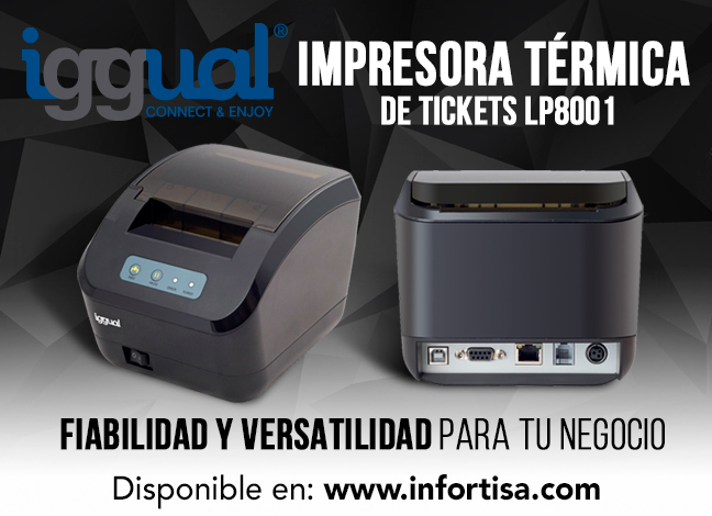 Consigue la impresora térmica más versátil para tu negocio