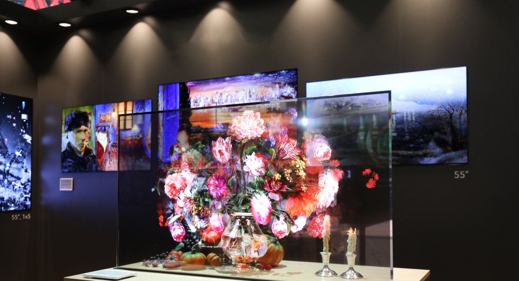 Pantalla - LG - TPNews - OLED - Transparente - Partner Zone LG