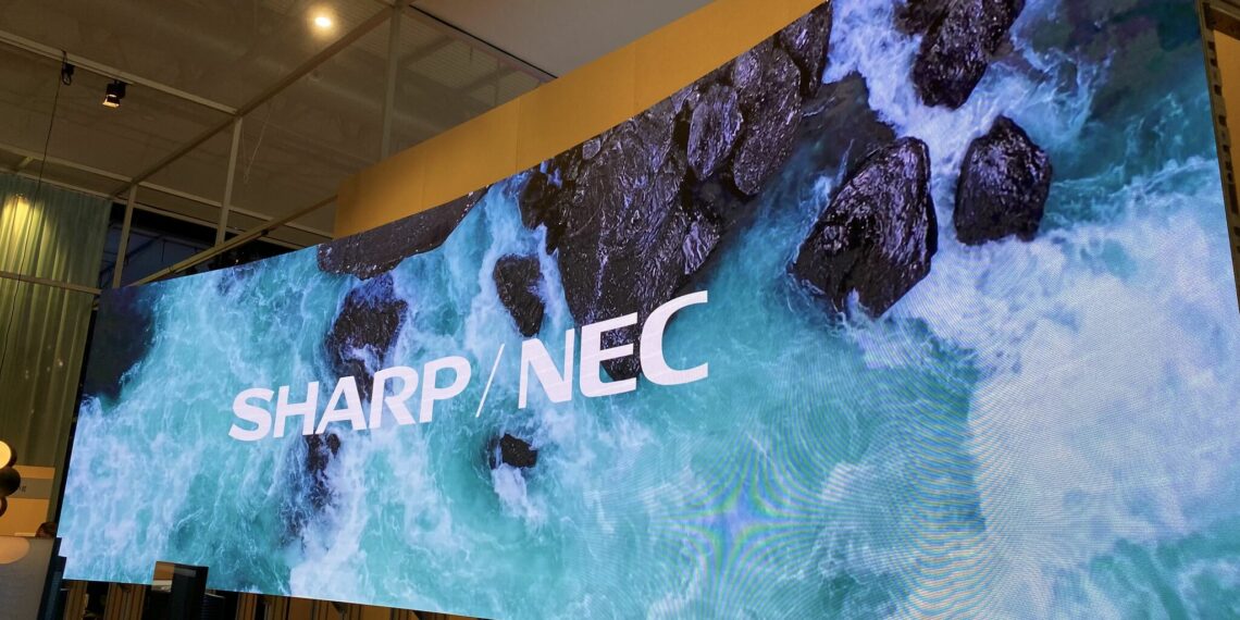 Sharp NEC- TPVnews - ISE 2023