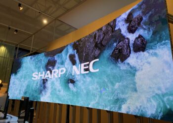Sharp NEC- TPVnews - ISE 2023