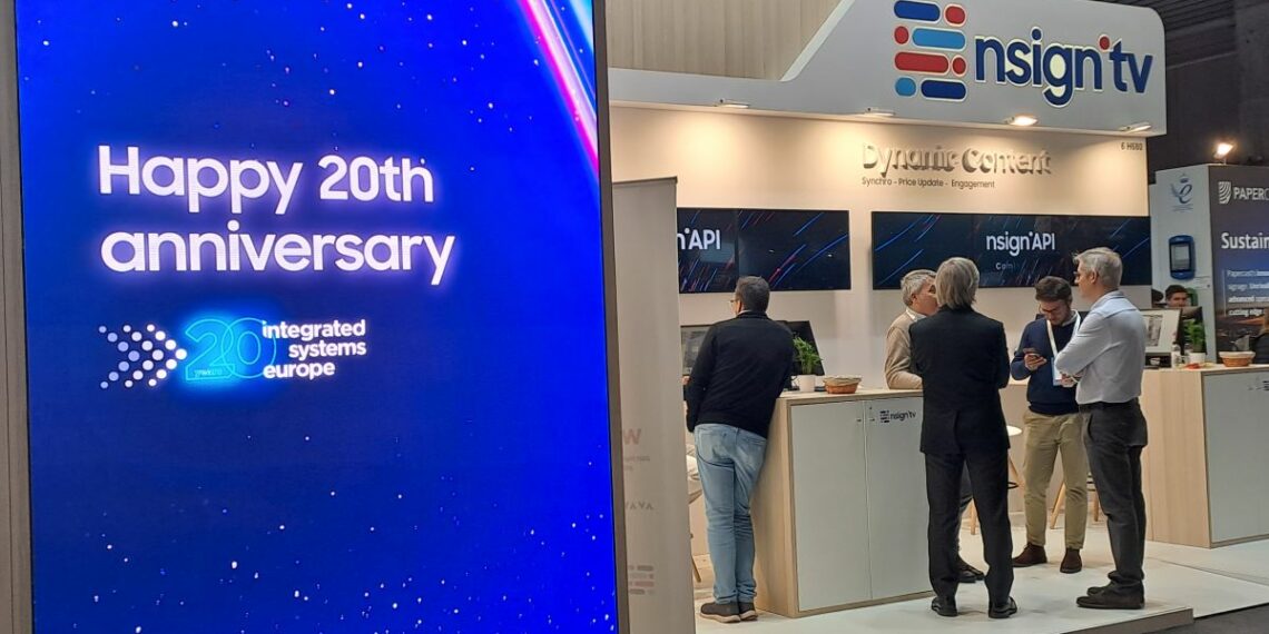 Nsign.tv - ISE 2024 - TPVnews - Plataforma cartelería - Tai Editorial España