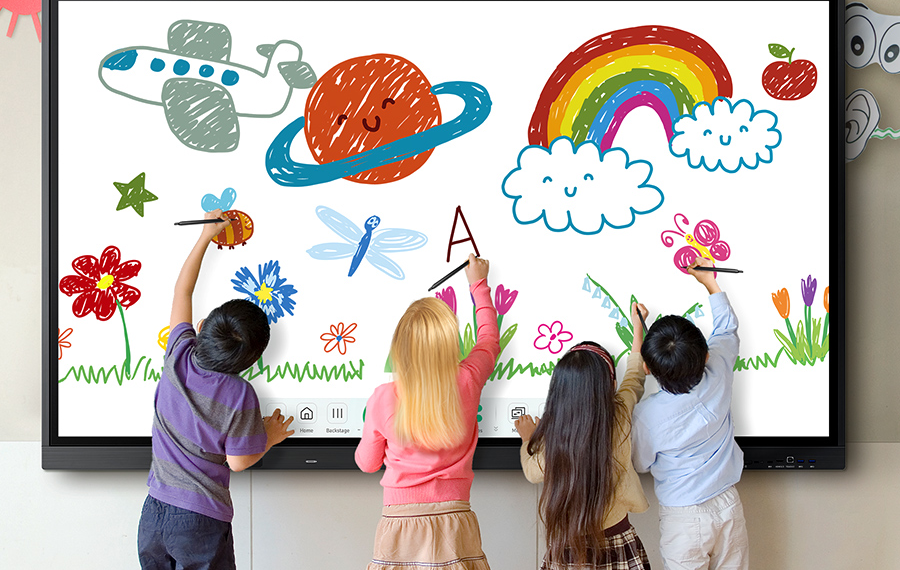 Las pantallas de Samsung para el sector de la educación aportan valor e innovación