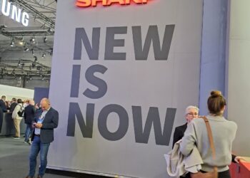 Sharp -Nec- TPVnews - ISE 2025- Tai Editorial España