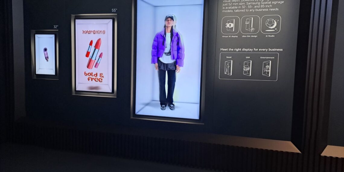 Samsung - TPVnews . Spatial Signage . Tai Editorial España