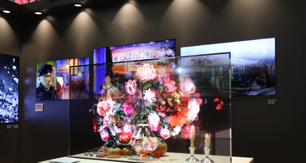 La pantalla OLED Transparente de LG, tecnología de vanguardia para el comercio