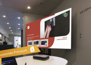 Las pantallas de LG impulsan la reinvención de la oficina