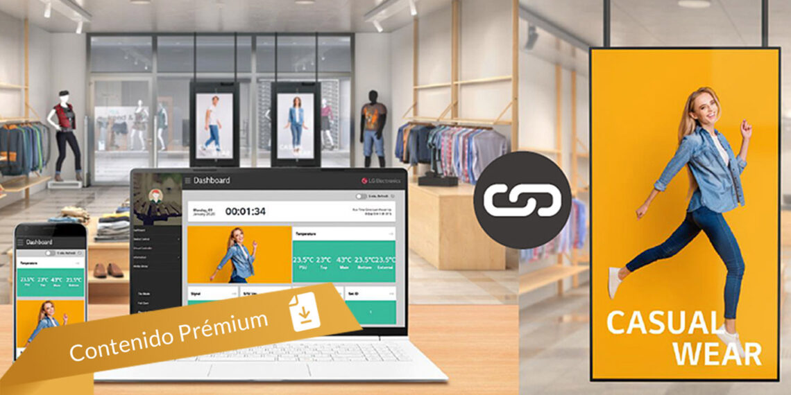 Las pantallas para cartelería digital de LG aceleran la transformación del retail